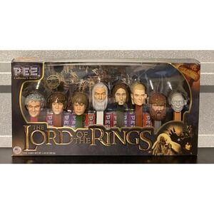 Lord Of The Rings Pez Dispenser Set 2011 Limited Collector's Series #7738